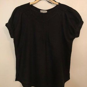 World Market Black Cotton Blouse